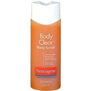  Neutrogena Body Clear Body Scrub, 8.5 oz (Quantity of 5 