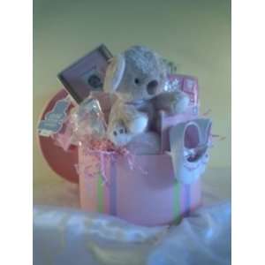  Pretty in Pink Baby Basket 