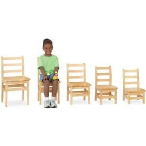 Jonti Craft 5918JC2, Kids Wood Armless Ladderback Chairs 