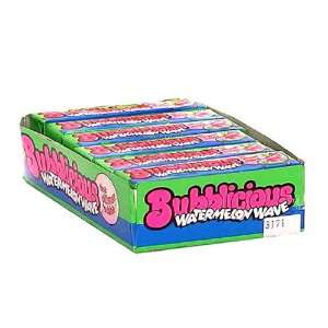 Bubblicious Bubble Gum, Watermelon Wave, 5 Piece Packs (Pack of 18)