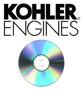 Kohler Factory Engine Service & Owners Manuals on CD  