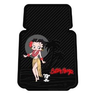 Betty Boop Aloha Style Universal Fit Molded Front Floor Mats   Set of 