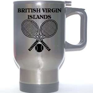   Tennis Stainless Steel Mug   British Virgin Islands 