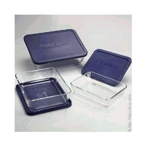  CORINGWARE PYREX 6004023 CLR 6pc Rect Set 7251 NN Case of 