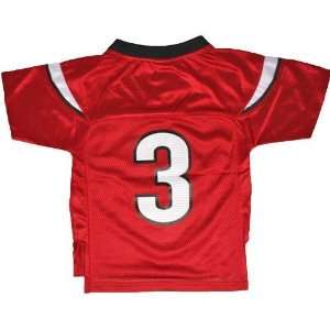  Utah Utes #3 Toddler Replica Jersey (Red) Sports 