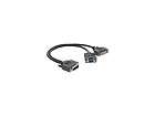Kramer ADC DM/DF+GF DVI I (M) to DVI D (F) + VGA (F) Adapter Cable 