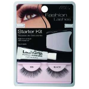    Ardell Fashion Lash Starter Kits   #105 (Pack of 2) Beauty