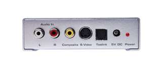 Gefen Composite Video S Video to HDMI + Audio Converter Scaler