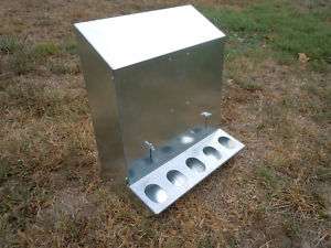   Steel Poultry feeder on the market MADE IN AMERICA   
