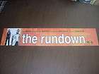 The Rundown Movie Mylar 2003