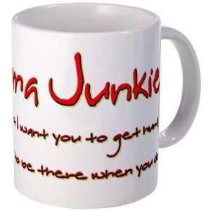  Trauma Junkie Creed Nurse Mug by  Kitchen 