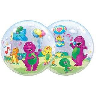  BARNEY 2nd BIRTHDAY PARTY Balloons Decorations Supplies 