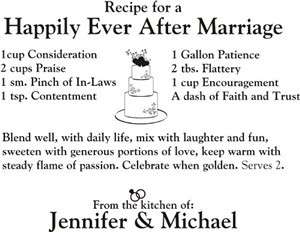 Personalized Wedding Recipe Box Couples Wood Recipe Box Engraved 