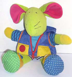 Early Years 18 Learn & Dress Zip Button Tie Mouse  