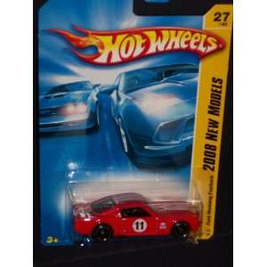  Hot Wheels 2008 027 New Models Ford Mustang Fastback RED 