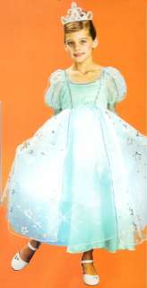   LIGHT UP Princess Costume Queen Gown Girl Child S Small 4 5 6  