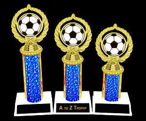 SOCCER BALL TOURNAMENT TROPHIES 1st 2nd 3rd PLACE SPORTS FUTBOL TROPHY 