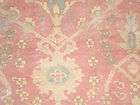 1820s oushak usak square 20x20 pink carpet area rug returns