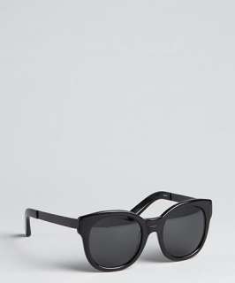 Elizabeth & James black acrylic Zelzah oversized sunglasses