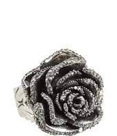 King Baby Studio   Rose Ring with Pave White CZ