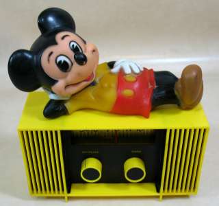   Mickey Mouse Yellow & Black Radio Concept 2000 Good / Fair  
