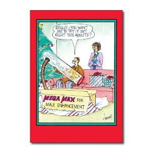 Funny Merry Christmas Card Mega Max humor seasons greetings Humor 
