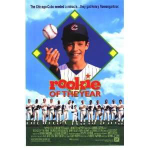  Rookie of the Year   Movie Poster   27 x 40