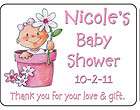 BABY SHOWER FAVORS PERSONALIZED LABELS 4 FAVOR BAGS 30