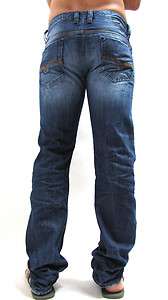 Diesel Safado 885R Jeans Slim Straight Sexy Blue Men $230 BNWT  