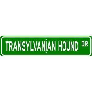  Transylvanian Hound STREET SIGN ~ High Quality Aluminum ~ Dog 