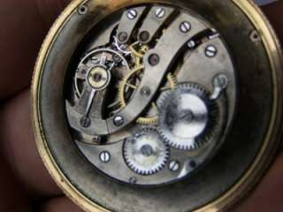   Geneve Swiss 14k Gold pocket watch.Ultra thin.Unusual watch. High