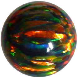 14mm Black Opal Interchangeable Stones Stone Marble  