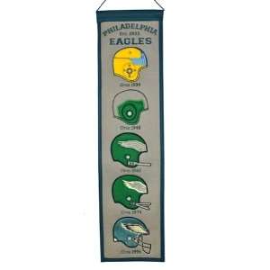 Philadelphia Eagles Heritage Wool Banner Sports 