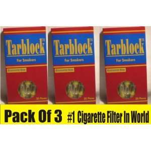  Tarblock 3 Packs of Cigarette Filters for Smokers Health 
