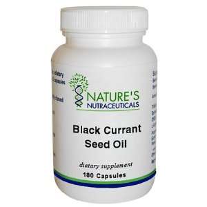 Healthy Aging Neutraceuticals Black Currant Seed Oil 180 Capsules, 180 