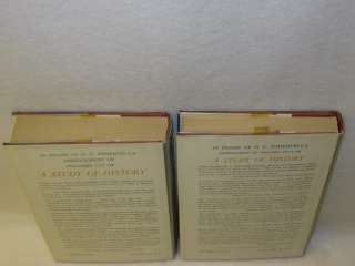   Toynbee   A STUDY OF HISTORY   Abridgement by Somervell 2vols 1962