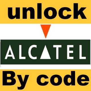 Sim Unlock Code for ALCATEL OT800,OT 808,OT 606,OT 708,  