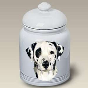    Dalmatian Ceramic Treat Jar 10 High #45009