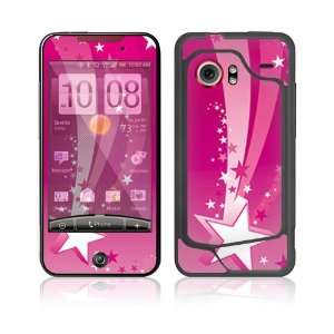  HTC Droid Incredible Skin Decal Sticker   Pink Stars 
