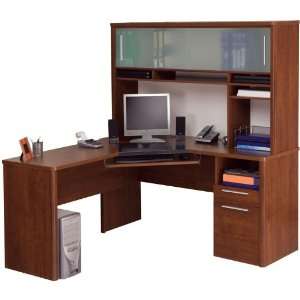  L Shaped Desk with Hutch