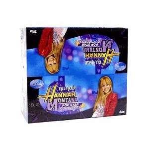  Hannah Montana Pop Star Quiz Cards Box of 24 Packs Toys 