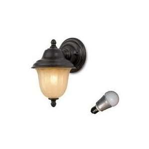  8 1/2 Inch Outdoor Wall Light with 6 Watt LED Lamp