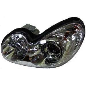 OE Replacement Hyundai Sonata Driver Side Headlight Assembly Composite 