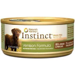  Instinct Canned Dog Food, Venison, 5.5 oz.
