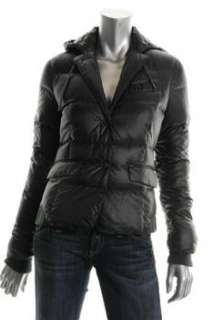 Ralph Lauren Black Puffer Jacket BHFO Coat Hooded Misses S  