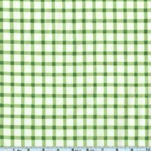  45 Wide Tea For Two Plaid Green Fabric By The Yard Arts 