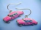 MARY KAY PINK CADILLAC DANGLING EARRINGS 1 INCH