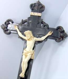   Standing Altar Crucifix Cross Catholic Church Mass Item 14 1/2  