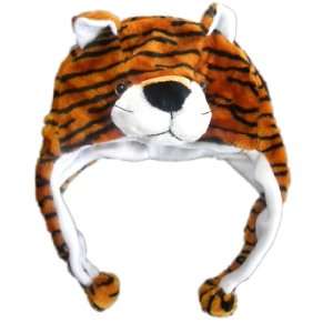  Plush Tiger Brand New Animal Hat High Quality Polyester 