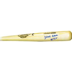   Hank Aaron Autographed Bat   with 755 Inscription
